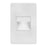White Rectangle Indoor/outdoor 2w Wall Light | DLEDW-200-WH