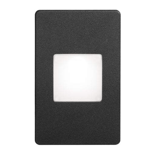 Dainolite Black Rectangle In/Outdoor 3W LED Wal