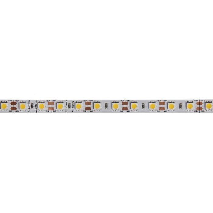 Dainolite 17.3W/M 3500K,24VDC 5M 10mm LED Tape Lig