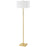  2 Light  Incandescent Floor Lamp, Agb W/ Wh Shade | DM231F-AGB