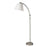 1lt Incan Adjustable Floor Lamp, Sc W/ Wh Shade | DM2578-F-SC