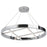 40w Chandelier, Pc W/ Wh Silicone Diffuser | DNT-2440LEDC-PC