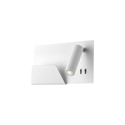 Kuzco Lighting Inc Dorchester 11-in White LED Wall Sconce