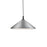 Kuzco Lighting Inc Dorothy 18-in Brushed Nickel With Black Detail 1 Light Pendant