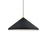 Kuzco Lighting Inc Dorothy 26-in Black With Gold Detail 1 Light Pendant