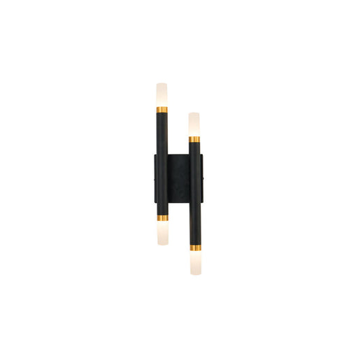 Draven 5-in Black Led Wall Sconce | WS19705-BK