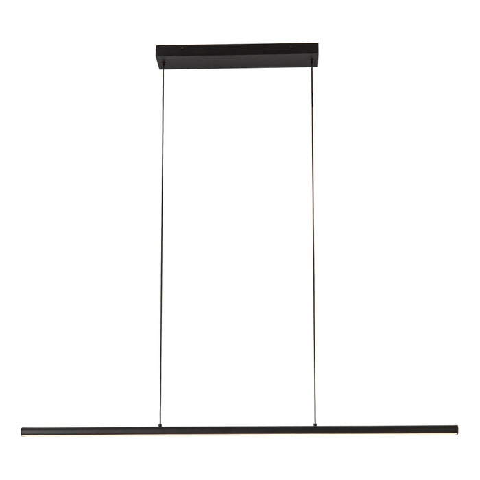 Drift 45-in Black Dimmable Led Linear Pendant | LP12245-BK