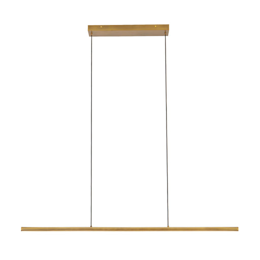 Drift 45-in Brass Dimmable Led Linear Pendant | LP12245-VB