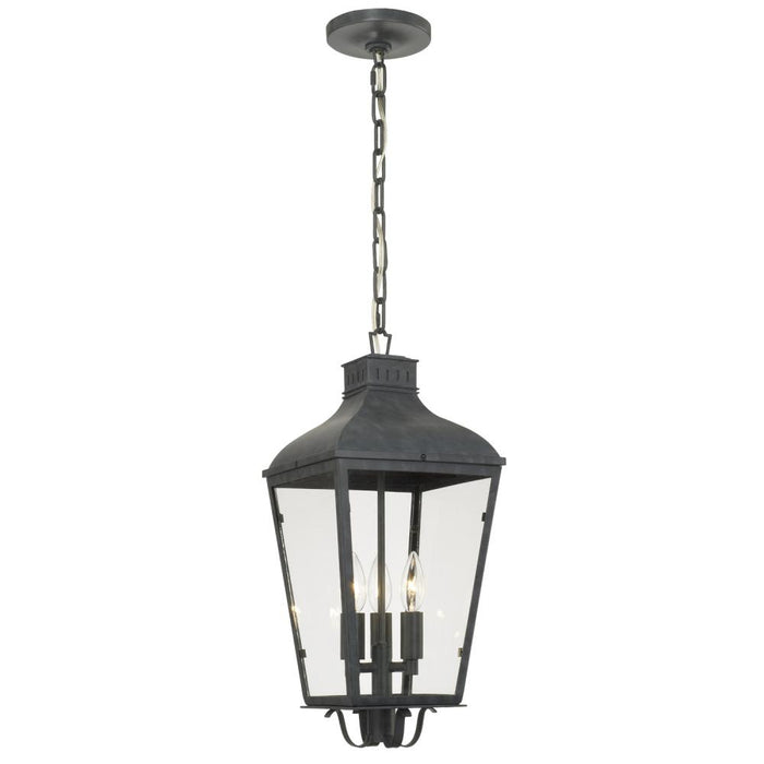 Crystorama Dumont 3 Light Graphite Outdoor Pendant