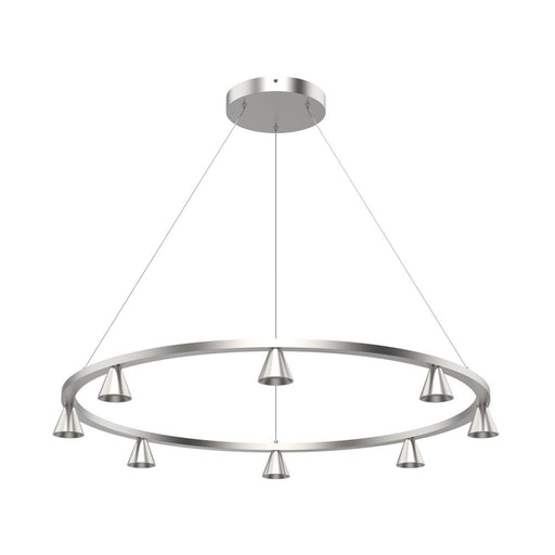 Dune 33-in Brushed Nickel Led Chandeliers | CH19933-BN
