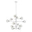 Ocean Drive 12 Light Foyer | DVP20849SN+CH-CL
