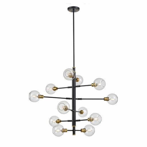 Ocean Drive 12 Light Foyer | DVP20849VBR+GR-CL