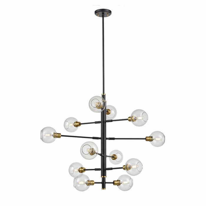 Ocean Drive 12 Light Foyer | DVP20849VBR+GR-CL