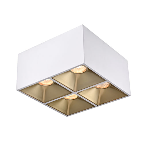 Severn 4 Lt Flushmount | DVP22285MF-WZ