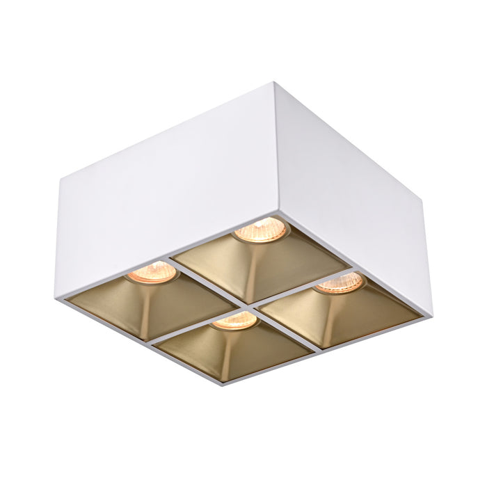 Severn 4 Lt Flushmount | DVP22285MF-WZ