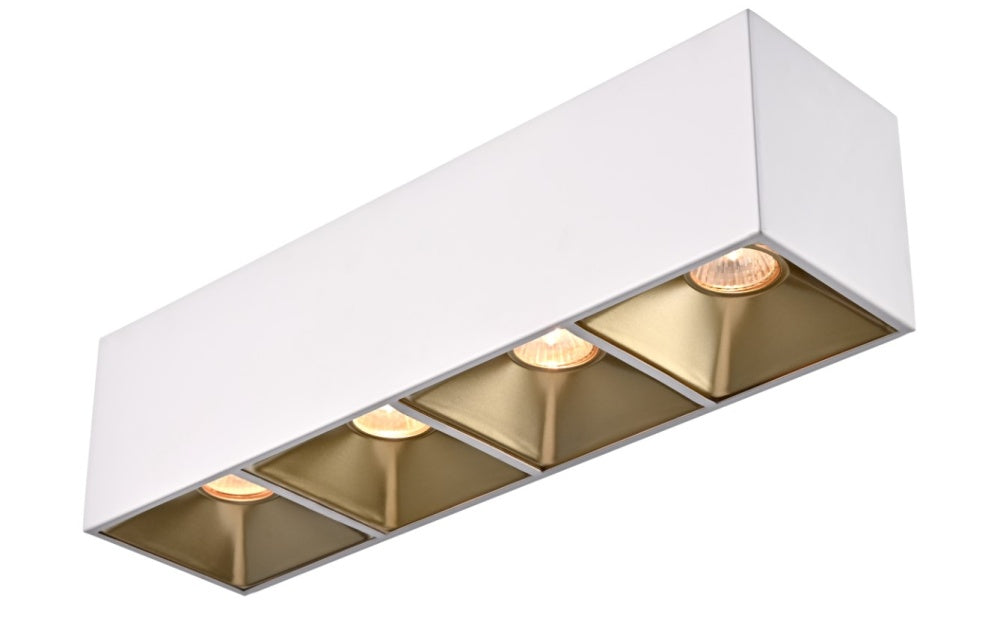 Severn 4 Lt Flushmount | DVP22287MF-WZ