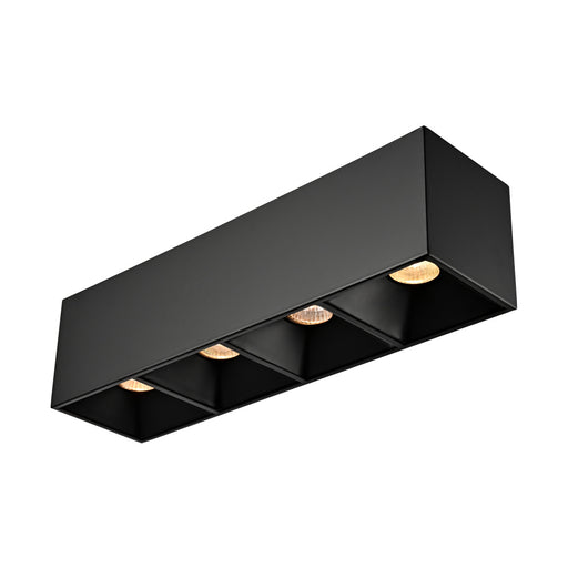 Severn 4 Lt Flushmount | DVP22287MF-BK