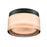 Ruffle Dual Mount Scone/flushmount | DVP26301BK-VICE