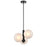 Escarpment 3 Light  Pendant | DVP26408EB-VICE