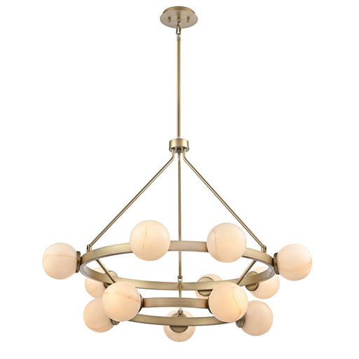 Ville Marie 12-light Chandelier Gold | DVP26829CPG-BFA
