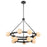 Ville Marie 12-light Chandelier Black | DVP26829EB-GFA
