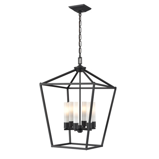 Lundy's Lane Outdoor 6 Light Pendant | DVP30177BK-OP
