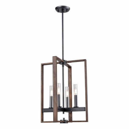 Blairmore 4 Light Foyer | DVP30248GR+IW-CL
