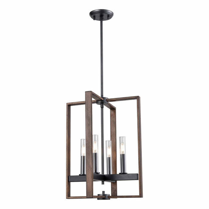 Blairmore 4 Light Foyer | DVP30248GR+IW-CL