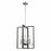 Blairmore 4 Light Foyer | DVP30248SN+GR-CL