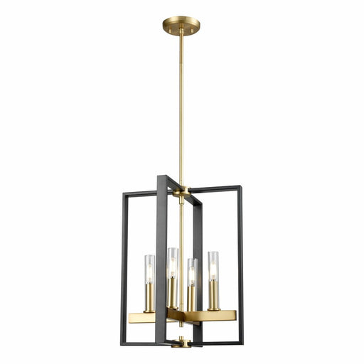 Blairmore 4 Light Foyer | DVP30248VBR+GR-CL