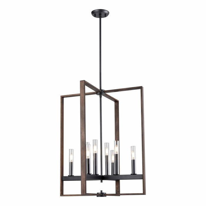 Blairmore 8 Light Foyer | DVP30249GR+IW-CL