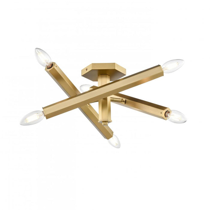 Kestrel 6 Lt Semi Flush | DVP30613BR