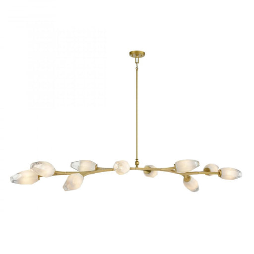 Javelin 10 Lt  Chandelier | DVP33204GLD-ICE