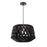Lac St Jean 18" 1 Lt  Pendant | DVP36720BK-BW