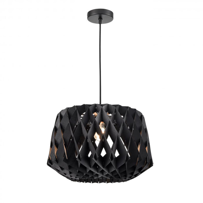 Lac St Jean 18" 1 Lt  Pendant | DVP36720BK-BW