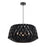 Lac St Jean 24" 3 Lt  Pendant | DVP36724BK-BW