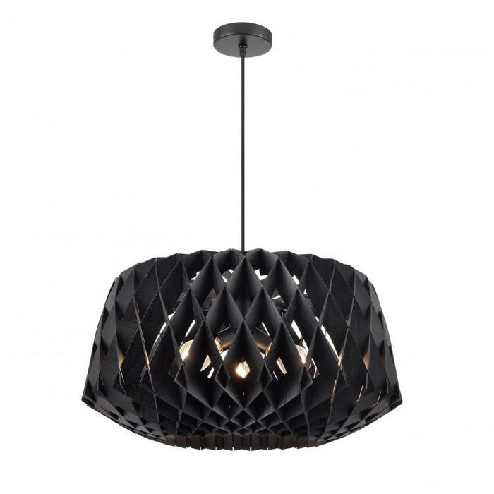 Lac St Jean 24" 3 Lt  Pendant | DVP36724BK-BW