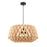 Lac St Jean 24" 3 Lt  Pendant | DVP36724BK-NW