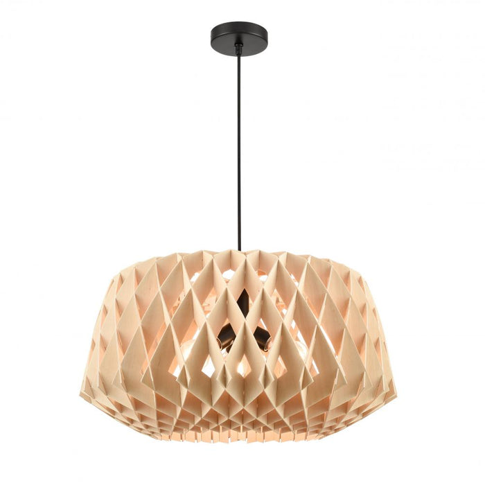 Lac St Jean 24" 3 Lt  Pendant | DVP36724BK-NW