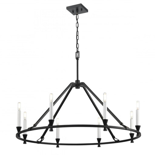 Carisbrooke 34" Chandelier, Black | DVP37129EB