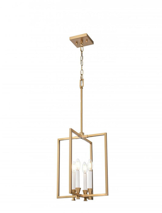 Carisbrooke 16"h Pendant, Brass | DVP37148BR