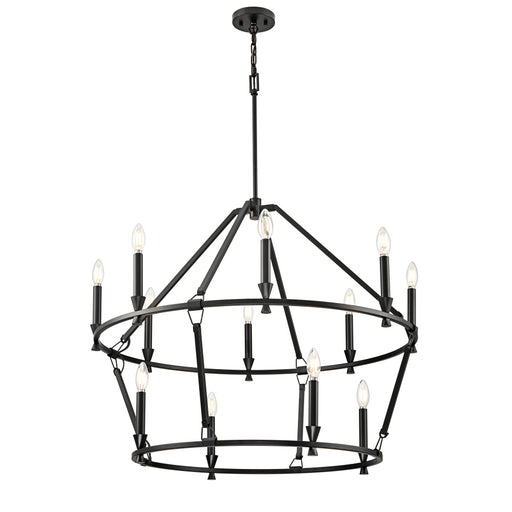 Carisbrooke 2 Tier Chandelier | DVP37149EB