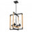 Okanagan 4 Light  Pendant | DVP38648EB+NW-CL