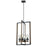Okanagan 29 Inch 4 Light Foyer | DVP38649GR+IW-CL