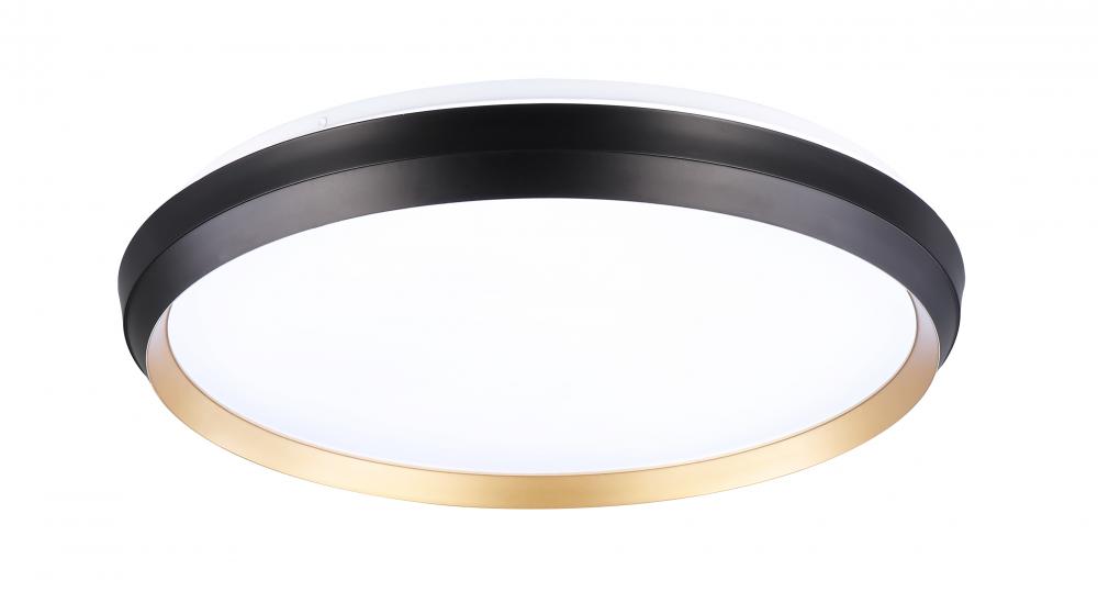 Labrador 15.25" Led Flush Mount | DVP42138GD+MB-5CCT
