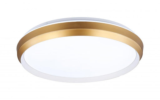 Labrador 15.25" Led Flush Mount | DVP42138MW+GD-5CCT