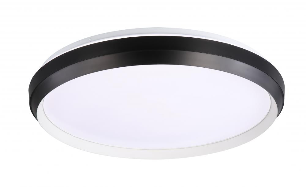 Labrador 15.25" Led Flush Mount | DVP42138MW+MB-5CCT