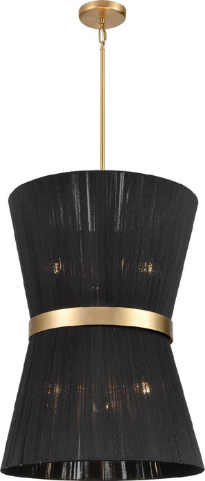 Ellesmere 6 Light Foyer | DVP43648BR-BK