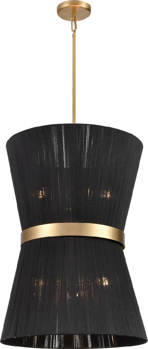 Ellesmere 6 Light Foyer | DVP43648BR-BK