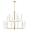 Olivia 2 Tier  Chandelier | DVP44045MF+PSB